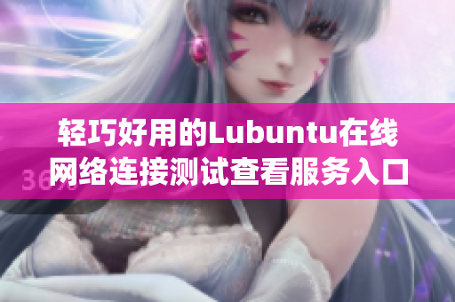 轻巧好用的Lubuntu在线网络连接测试查看服务入口(1)