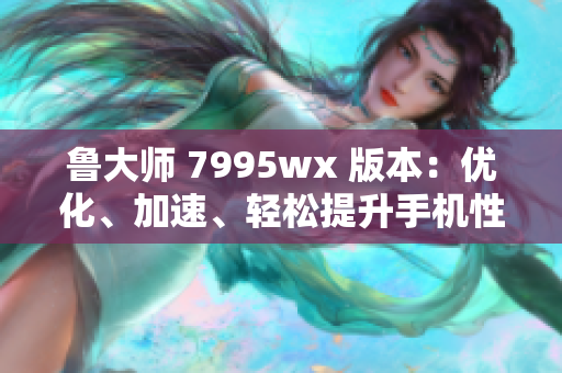 鲁大师 7995wx 版本：优化、加速、轻松提升手机性能