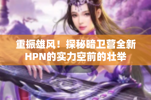 重振雄风！探秘暗卫营全新HPN的实力空前的壮举