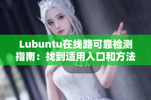 Lubuntu在线路可靠检测指南：找到适用入口和方法