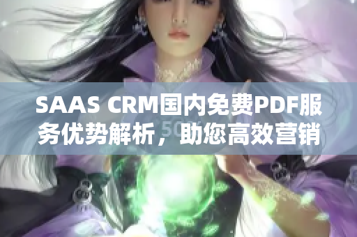 SAAS CRM国内免费PDF服务优势解析，助您高效营销管理