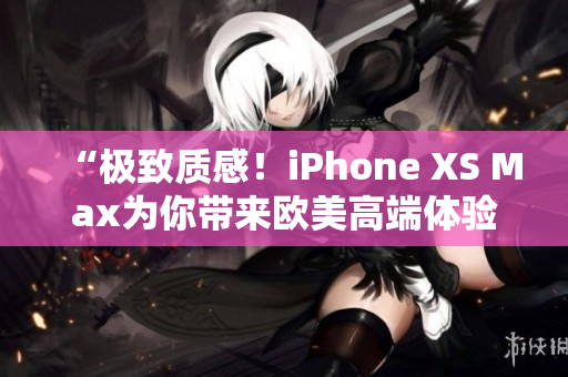 “极致质感！iPhone XS Max为你带来欧美高端体验”