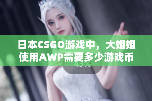 日本CSGO游戏中，大姐姐使用AWP需要多少游戏币？