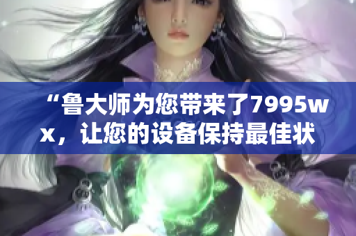 “鲁大师为您带来了7995wx，让您的设备保持最佳状态”