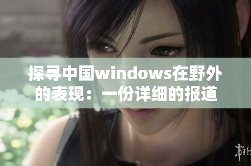 探寻中国windows在野外的表现：一份详细的报道