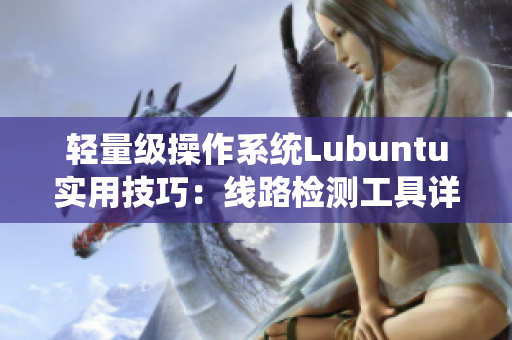 轻量级操作系统Lubuntu实用技巧：线路检测工具详解