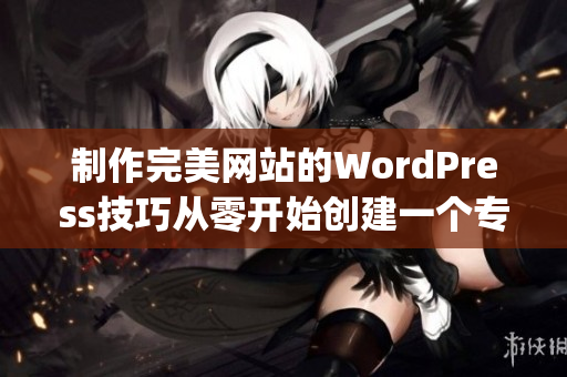 制作完美网站的WordPress技巧从零开始创建一个专业的网站(1)