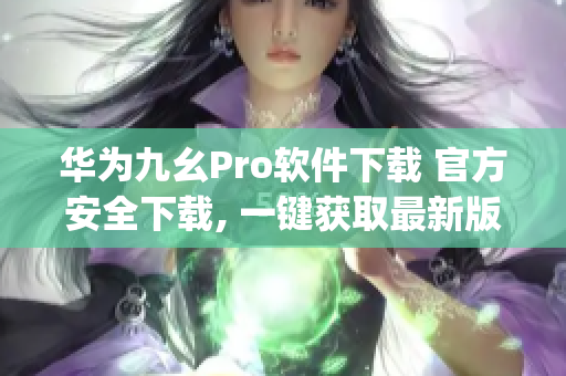 华为九幺Pro软件下载 官方安全下载, 一键获取最新版本(1)