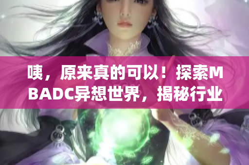 咦，原来真的可以！探索MBADC异想世界，揭秘行业智慧共享(1)