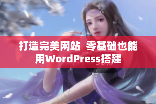 打造完美网站  零基础也能用WordPress搭建