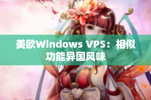 美欧Windows VPS：相似功能异国风味