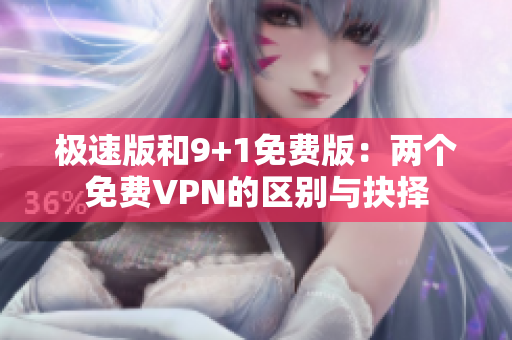 极速版和9+1免费版：两个免费VPN的区别与抉择