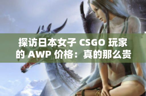 探访日本女子 CSGO 玩家的 AWP 价格：真的那么贵吗？