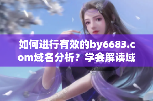 如何进行有效的by6683.com域名分析？学会解读域名含义？(1)