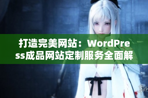 打造完美网站：WordPress成品网站定制服务全面解析