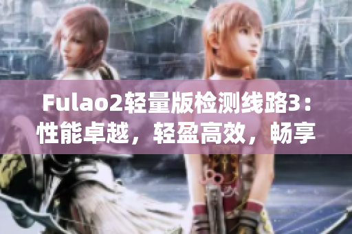 Fulao2轻量版检测线路3：性能卓越，轻盈高效，畅享科技创新(1)