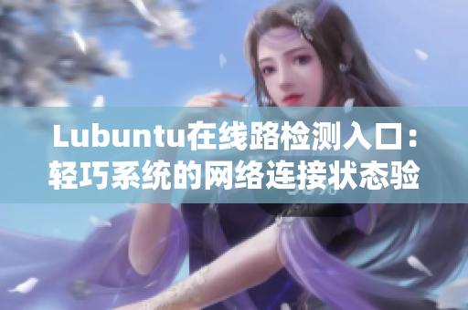 Lubuntu在线路检测入口：轻巧系统的网络连接状态验证