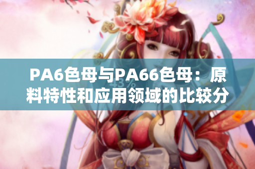 PA6色母与PA66色母：原料特性和应用领域的比较分析