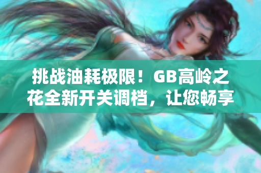 挑战油耗极限！GB高岭之花全新开关调档，让您畅享绝佳驾驶体验