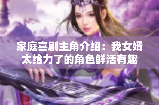 家庭喜剧主角介绍：我女婿太给力了的角色鲜活有趣