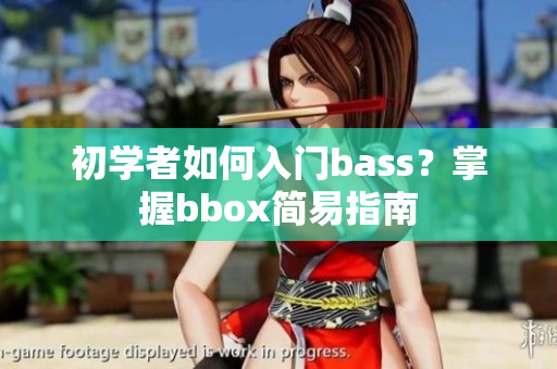 初学者如何入门bass？掌握bbox简易指南